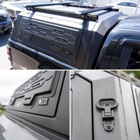 Dodge Ram 1500/2500/3500 Big Horn 6'4 Truck Bed Cap Aluminum Alloy Topper Camper Shell Canopy 2011-2019 JTG YUN