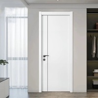Porte en WPC personnalisable - Imperméable, résistant à l'humidité, options multi-designs