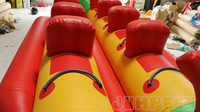 CHINE Meilleure Qualité Gonflable Dragon Bateaux Usine 8 Places Dragon Banana Bateaux pour Adultes Sports Nautiques Aqua Remorquable Jeux