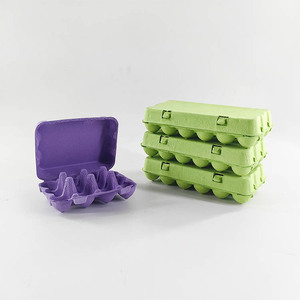 Competitive Price Biodegradable Personalized Food Pulp Packaging Box Quail Egg Cartons
