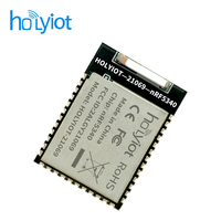 Venta caliente Directo de fábrica 2400 a 2483MHz Ble5.0 2,4 GHz Bluetooth NRF5340 Módulo Ble