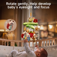 Tumama enfants en peluche jouets suspendus oiseaux animaux Nature Design sensoriel berceau jouet pour bébé Mobile 360 degrés rotatif jouets suspendus