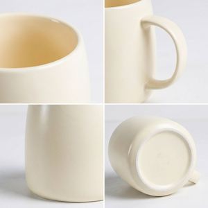 Factory Price 16oz Matte Ceramic Coffee <b>Mugs</b> <b>Large</b> Capacity Custom Logo Bulk Food Grade Drinkware for Home Office Gift - Product Image 5