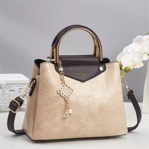 Bolso de Mano de PU para Mujer, Regalo para el Día de la Madre, Bolso Tote de Cuero Impermeable con Correa para el Hombro - Product Image 6