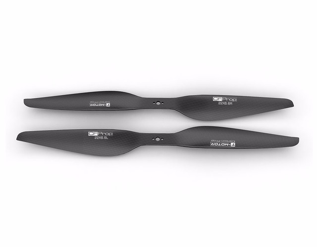 High Quality 10KG Thrust Propeller P21*6.3 2-Blade Carbon Fiber (1 Pair CCW & CW) for Heavy Lift Drone