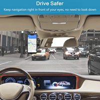 Holder Gps Amazon Hot Sale Anti Slip 360 Degree Adjustable Phone Mount Car Rearview Mirror Phone Holder For GPS