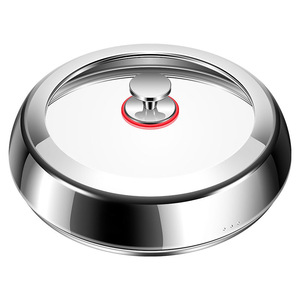 ฝาปิดหม้อสแตนเลส 304 แบบหนาพิเศษ ป้องกันการระเบิด สำหรับหม้อนึ่งในครัว - Product Image 2