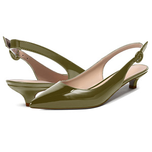 Di alta qualità da donna estate a punta chiusa gattino <span class=keywords><strong>tacco</strong></span> <span class=keywords><strong>basso</strong></span> <span class=keywords><strong>sandali</strong></span> graziosi cinturino alla caviglia da donna scarpe eleganti per feste all'ingrosso - Product Image 6