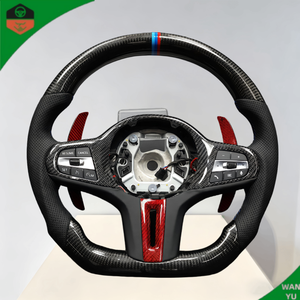 Volante de Fibra de Carbono para <span class=keywords><strong>BMW</strong></span> M4 M4 F82m4 M4f82 F82 M4cs M4 420i 428i 430i 435i 440i <span class=keywords><strong>420d</strong></span> M4gtr M4gts - Product Image 1