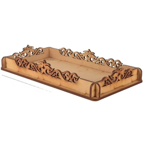 High quality Elegant Design Food Snacks Serving Tray Coffee Serving Tray <b>Decor</b> Tray Party Home <b>Decor</b> Restaurant Hotel - Product Image 3