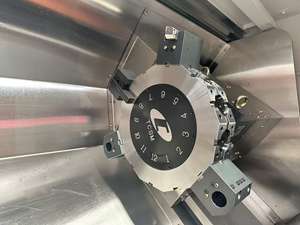 TCK63E TCK63M Plurtel Box Guide y máquina de torno CNC de cama inclinada Centro de máquina de servicio pesado Tipo suizo con máquina CNC de eje Y - Product Image 6