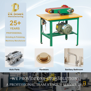 Macchina Manuale da Banco DZ a Doppia Testa per Levigatura e Lucidatura Industriale ad Alta Coppia per Componenti in Ottone - Product Image 1
