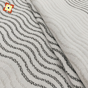 2020 mejor 5 algodón gris lino tejido Jacquard grapa tela transpirable <span class=keywords><strong>3D</strong></span> borde colchón almohada Material Tricot tipo - Product Image 2