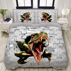 Funda nórdica animales 3d de impresión personalizado ropa de cama 3d impreso ropa de cama de tejido 100% poliéster <span class=keywords><strong>40</strong></span> Bsci grado 10 Sets 4 Pcs <span class=keywords><strong>Elan</strong></span> a casa - Product Image 5