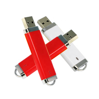 Nouvelle clé USB étanche avec lumière LED 8 Go/16 Go/32 Go USB 2.0 en plastique style briquet, impression de logo personnalisée, garantie 3 ans