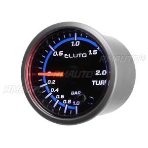 Medidor Universal de 2'' 52mm para Auto, Turbo Boost, Presión de Aceite BAR/PSI, Temperatura de Aceite/Agua, Temperatura de Transmisión, Voltaje, con LED de 7 Colores - Product Image 4