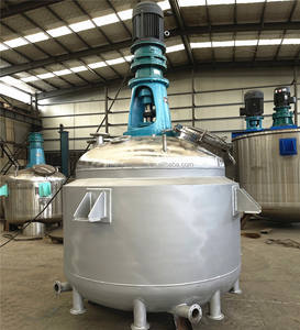 Reactor de tanque químico agitado con camisa de 1000L, hervidor de agua, recipiente de reacción de calentamiento eléctrico, reactor de resina de agitación continua, precio - Product Image 6