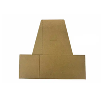 Porte-gobelet en papier en carton pour boisson chaude à emporter personnalisée avec poignée pour emporter emballage de thé kraft porte-gobelet en papier à café jetable