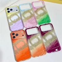 Coque de téléphone de luxe scintillante pour iPhone 18 Pro Max, étui magnétique pour iPhone 17 Pro Max 16ProMax 15Pro 14Pro, coque rigide antichoc