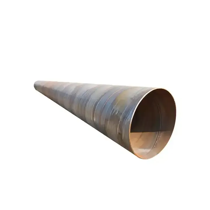 सर्पिल स्टील पाइप 5-30 मिमी मोटाई बड़े व्यास एडब्ल्यू स्सा लुसा का उपयोग तेल और गैस स्टील सर्पिल वेल्डेड ट्यूब