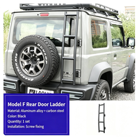 Échelle arrière en aluminium pour hayon, échelle d'accès pour Suzuki Jimny 2019-2026, accessoires tout-terrain