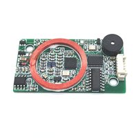 125Khz LF + 13,56 Mhz HF Rfid Lector de control de acceso Compatible con ambos