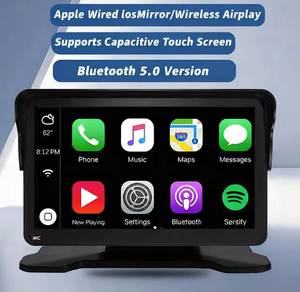8inch PND Car GPS Navigator <b>with</b> Wireless Carplay and Android Auto <b>Aux</b> Port, BT 5.0 FM Radio, 1-Year Warranty-SUN-RISE F133 - Product Image 6