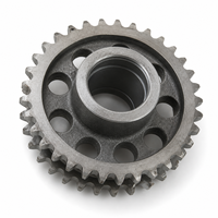 Pignon de chaîne à rouleaux double avec structure de moyeu pour équipement de manutention