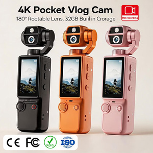 Cámara de Acción Q9 con Enfoque Automático y 32 GB de Memoria, Grabadora de Video <span class=keywords><strong>4K</strong></span> Portátil, Cámara de Acción para Fotografía al Aire Libre - Product Image 1
