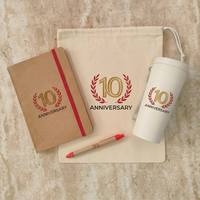 Set Hadiah Promosi Logo Kustom Tas Jinjing Mug Perjalanan Buku Catatan Pulpen Souvenir Bisnis Perusahaan Paket Hadiah Grosir Pesanan Massal