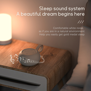 Mini altavoz portátil BT, batería de 15 horas de duración, nueva máquina de ruido blanco para el sueño del bebé, 12 sonidos relajantes, función de temporizador para dormir - Product Image 4
