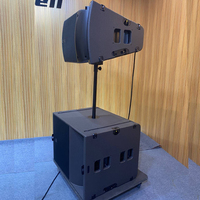 Adjust Fins Pa Equipo profesional Música Sonido Audio Altavoces line array de 15 pulgadas Sistema de subwoofer de graves de 21 pulgadas