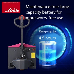 New Linde MT15/20EC 2-Ton Lead-Acid Battery Pallet Truck Hydraulic Lifting Forklift Electric Powered Indoor Use - Product Image 4