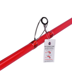 Alta calidad Topline venta al por mayor 4,2 M fibra de carbono Surf cañas de pescar fundición viaje 3 secciones pesca de acción rápida - Product Image 3