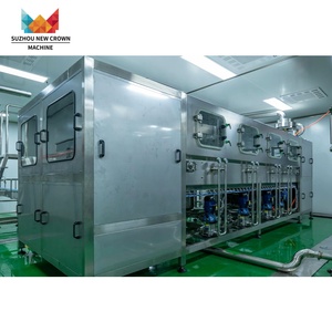 <span class=keywords><strong>Precio</strong></span> de fábrica Mineral Pure Still Water Barril de <span class=keywords><strong>agua</strong></span> Máquina de llenado de 5 galones 20L Línea de llenado de embotellado - Product Image 5