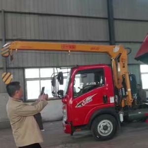 מנוף זרוע הידראולי 3.2 טון 5 טון 10 טון 12 טון 16 טון משאית מניפולטור עם זרוע טלסקופית מנוף רכוב על משאית - Product Image 5