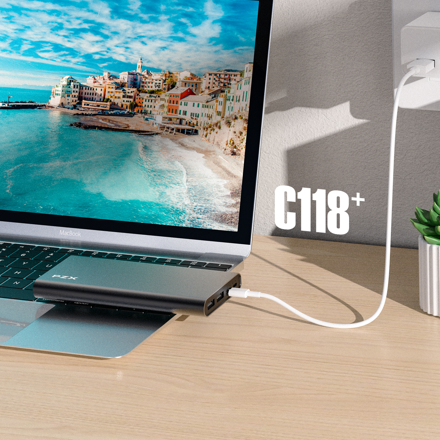 Blade HD PowerBank[新品●未使用] PZX C118+ Portable Power Bank - 10000mah High Capacity Charger