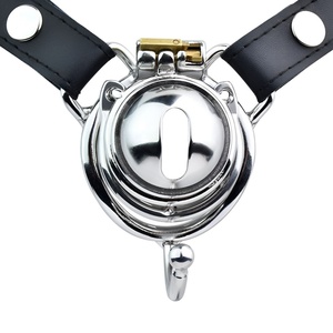 FRRK Wears - Juego de Cinturón de Castidad para Hombre con Candado, Jaula para Pene y Anillo de Castidad - Product Image 6