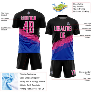 Jersey Sepak Bola Latihan Kain Cepat Kering Warna dan Nomor Sesuai Pesanan - Product Image 3