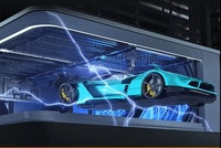 Mur Vidéo LED 3D Géant Fixe Étanche pour Extérieur, Affichage Publicitaire Numérique P4 P5 P6 P8 P10, Écran LED HD à Œil Nu