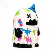 Boîte mystère de figurines colorées, jouet artistique personnalisé en ABS et PVC, figurine de collection mystère, décoration de bureau, cadeau en boîte mystère