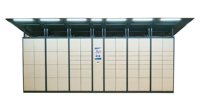 2025 OEM Winnsen auto extérieur Auto réfrigérateur électronique Intelligent WiFi livraison distributeur automatique système de boîte casier à colis intelligent