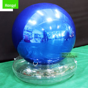 Hongyi Usine Personnalise Vend 0.6mm PVC Publicité Décoration Événement Gonflable Miroir <span class=keywords><strong>Boule</strong></span> - Product Image 3