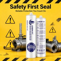 Scellant silicone pour toiture SANVO, durcissement neutre, 300 ml, résistant aux intempéries, résistant au vieillissement, résistant aux fissures, emballage pour la construction, haute adhérence