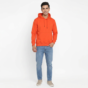 Sudaderas con Capucha de Forro Polar para Hombre, Unisex, de Invierno, de Alta Calidad, de Spandex/Algodón, con Logotipo Personalizado, de Secado Rápido y Transpirables, Diseño Liso - Product Image 1