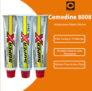 Xxt3 Cemedine 8008 Super X Adhésif élastique en silicone multi-usages |   Scellant à séchage rapide en 10 minutes - Product Image 6