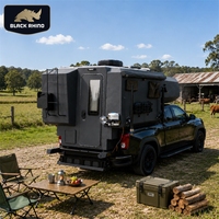 Camper de camionnette en aluminium standard australien pour Hilux Ford Ranger Mitsubishi Triton