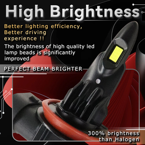 LELANPU T10 T1 RGB Ojo <span class=keywords><strong>de</strong></span> Ángel Mejorado, Faro Delantero <span class=keywords><strong>de</strong></span> Doble Color H11, Lámpara Automotriz al por Mayor, Halógena 14W A52, Bombillas LED para Coche - Product Image 5