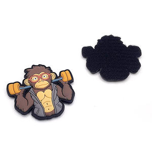 Пользовательские вышитые патчи для одежды шляпы для липучки застегнуты цветы блестки силиконовые синели ПВХ тканая кожа вышивка - Product Image 2