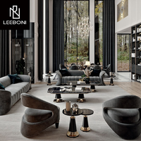 Fabricant de Offre Spéciale Prix d'usine Personnalisation de meubles de salle à manger au design de luxe Ensemble de tables à manger haut de gamme en marbre